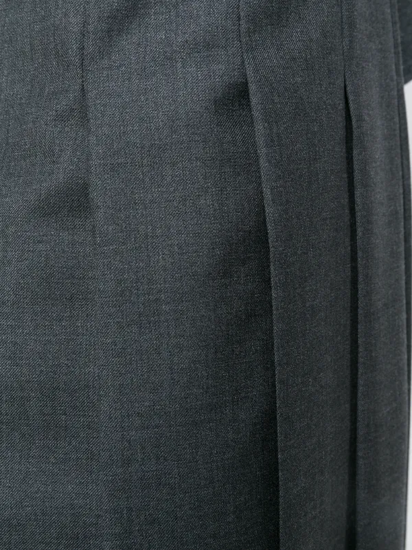 【関税&送料込】Thom Browne Gonna Plissettata Thom Browne Gonna Plissettata | Grigio | FARFETCH IT