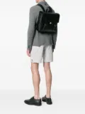 Thom Browne RWB-stripe backpack - Black