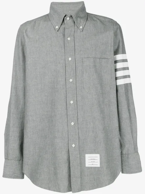 Thom Browne Chambray 4-Bar shirt