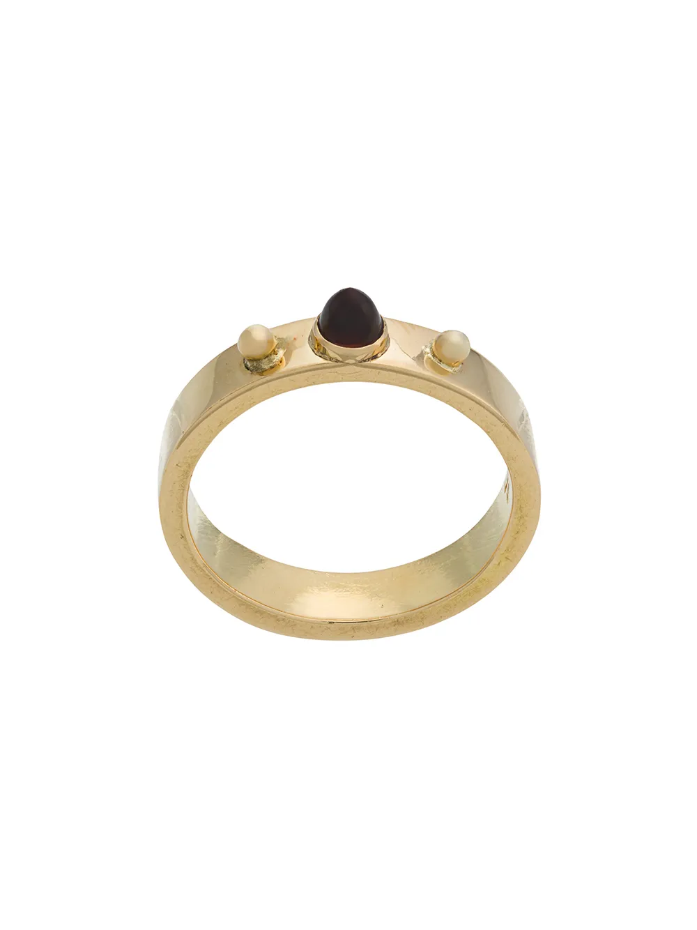 

Dubini Punta di Diamante 18kt gold ring - Metalizado