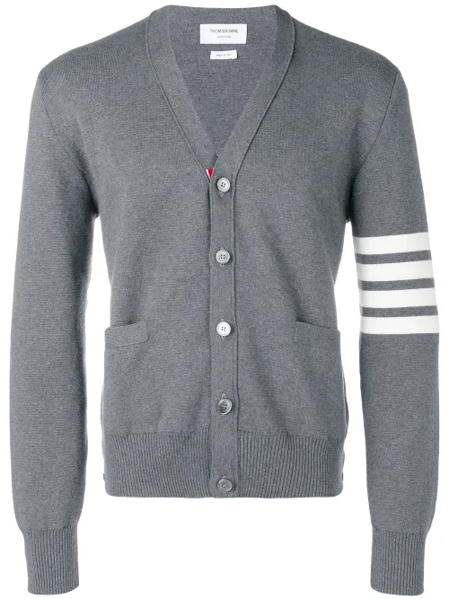 Cardigan à bandes contrastantes - Thom Browne - Modalova