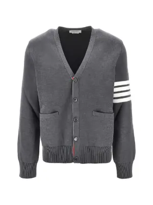 Thom Browne Vネック カーディガン | ブルー | FARFETCH JP