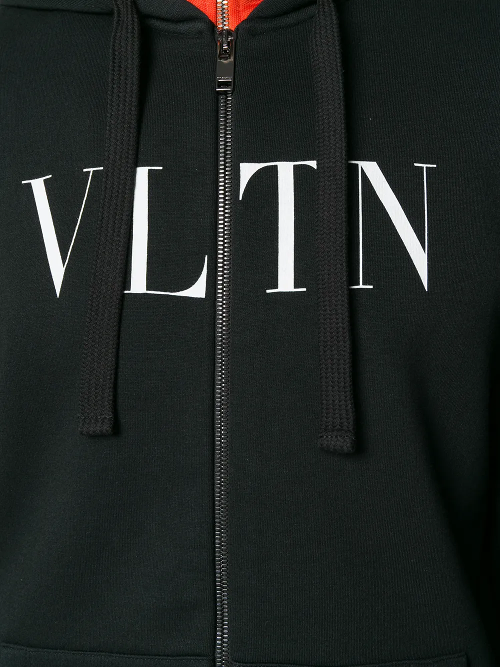 Valentino Garavani VLTN print hoodie Zwart