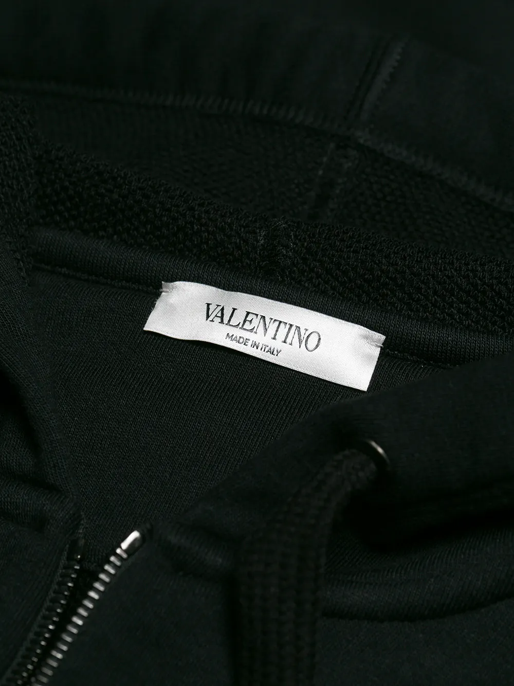Valentino Garavani ジップアップ パーカー | ブラック | FARFETCH JP