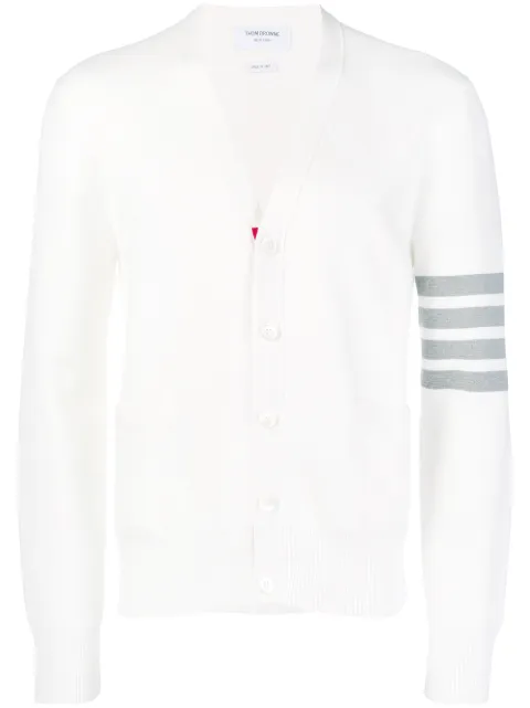 Thom Browne cardigan à bandes contrastantes