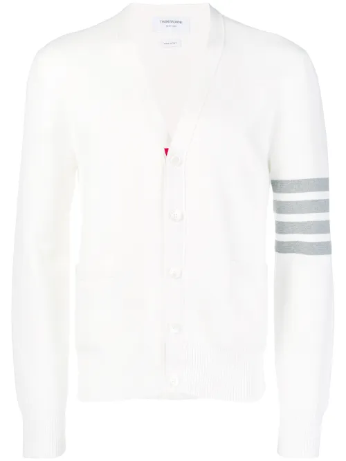 Cardigan à bandes contrastantes - Thom Browne - Modalova