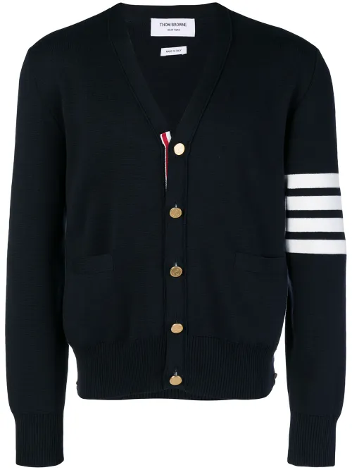 Cardigan à bandes contrastantes - Thom Browne - Modalova