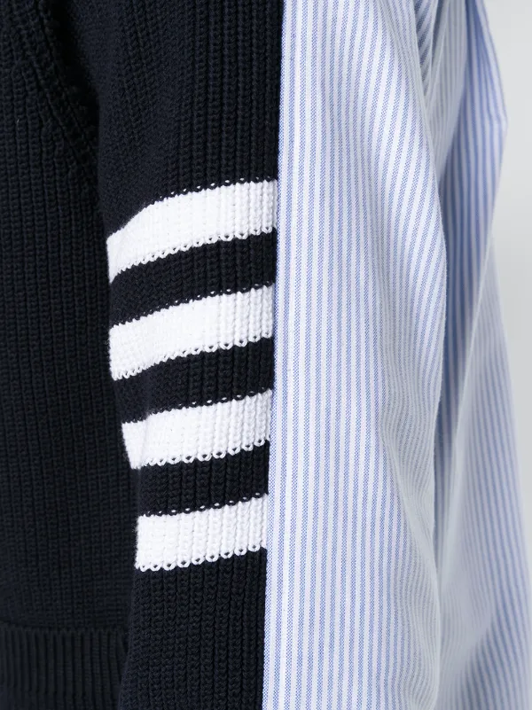 half and half cardigan