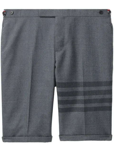 Thom Browne 4-Bar wool-blend shorts