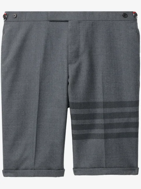 Thom Browne school uniform 4-Bar low rise shorts
