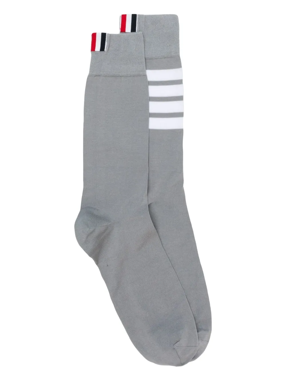Thom Browne chaussettes à détails rayés | gris | Image 1