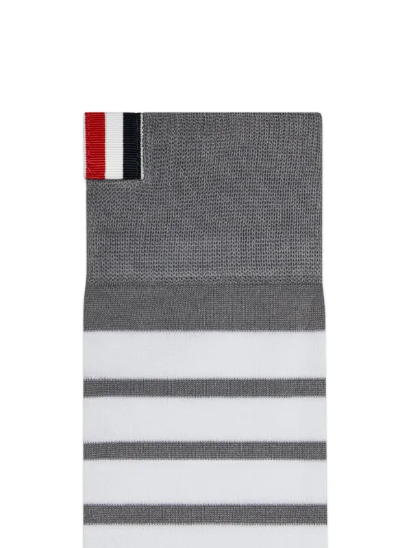 Thom Browne 4-Bar mid-calf Socks | Grey | FARFETCH