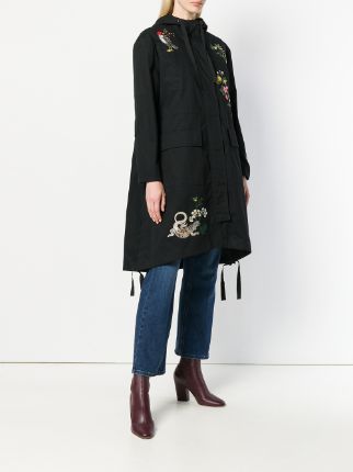 embroidered parka coat展示图