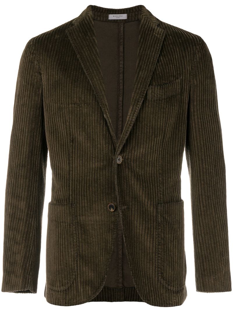 boglioli fashion boglioli classic single-breasted blazer