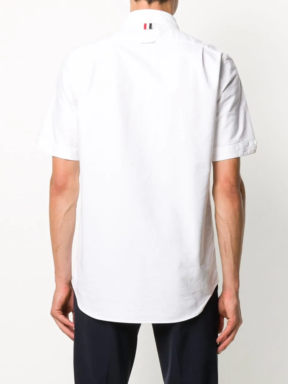 Thom Browne Camicia Oxford con bordo in grosgrain | Abbigliamento | Image 4