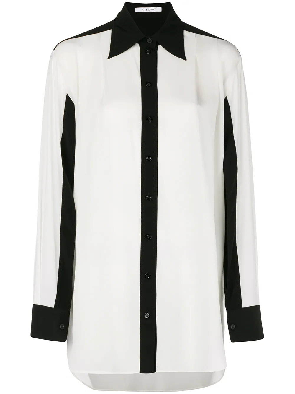 Givenchy contrast trim blouse | White | Image 1