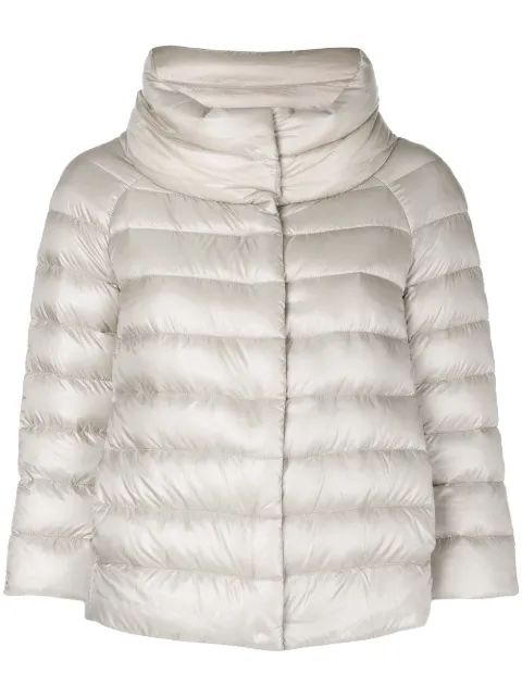 Herno zip-up padded puffer jacket