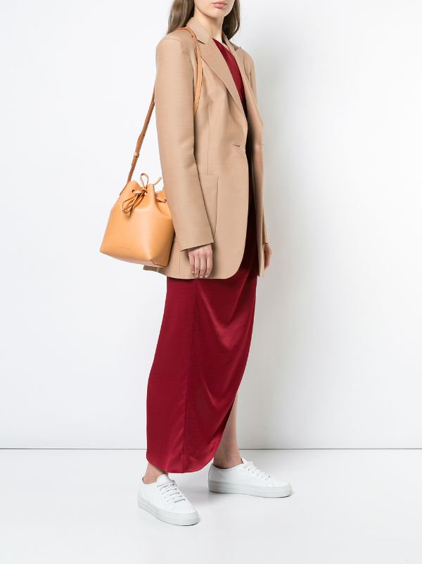 Mansur Gavriel Leather Bucket Bag