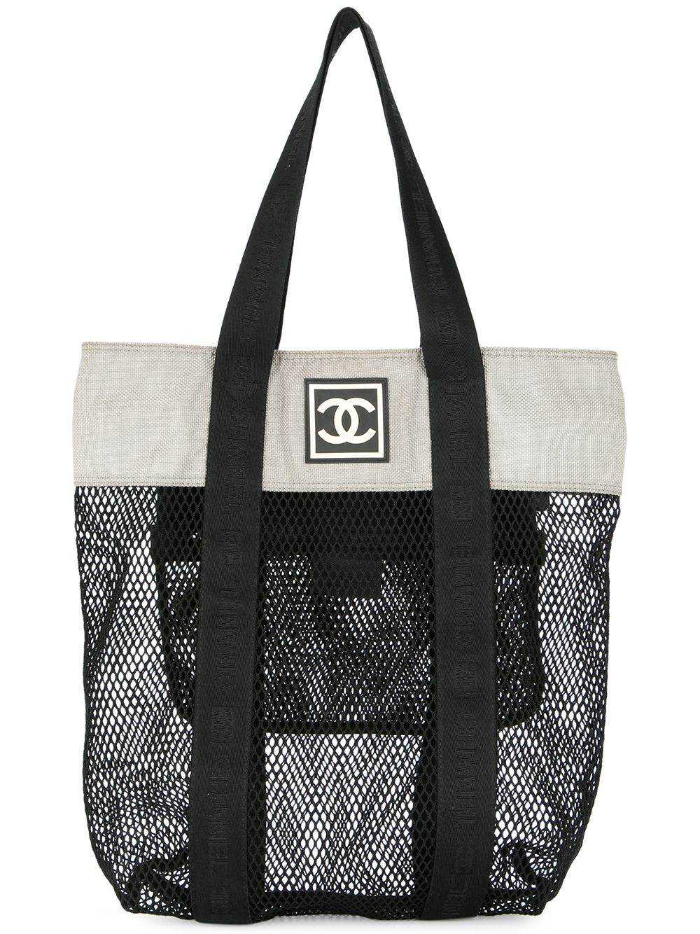 CHANEL Pre-Owned Sports Line shopping bag – Black