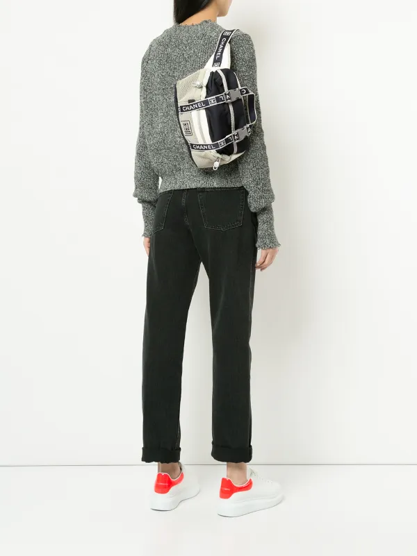 CHANEL Pre-Owned Sports Line Belt Bag | Blue | FARFETCH