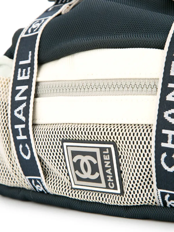 CHANEL Pre-Owned Sports Line Belt Bag | Blue | FARFETCH