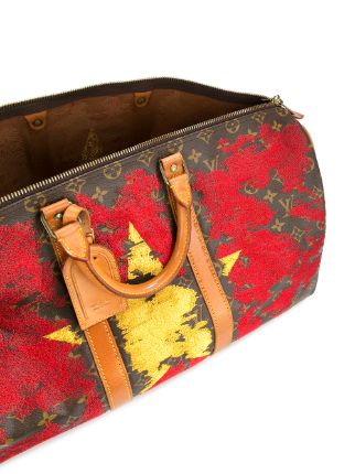 Vietnam flag vintage Louis Vuitton keepall展示图