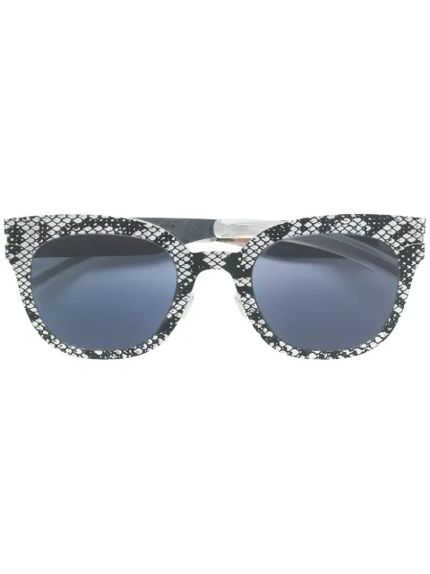 Mykita snakeskin print sunglasses