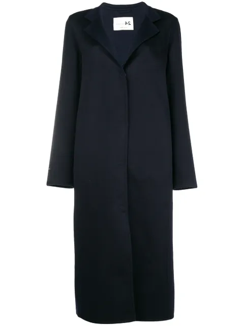 Manzoni 24 single breasted coat 