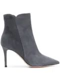 Gianvito Rossi Levy 85mm suede ankle boots - Grey