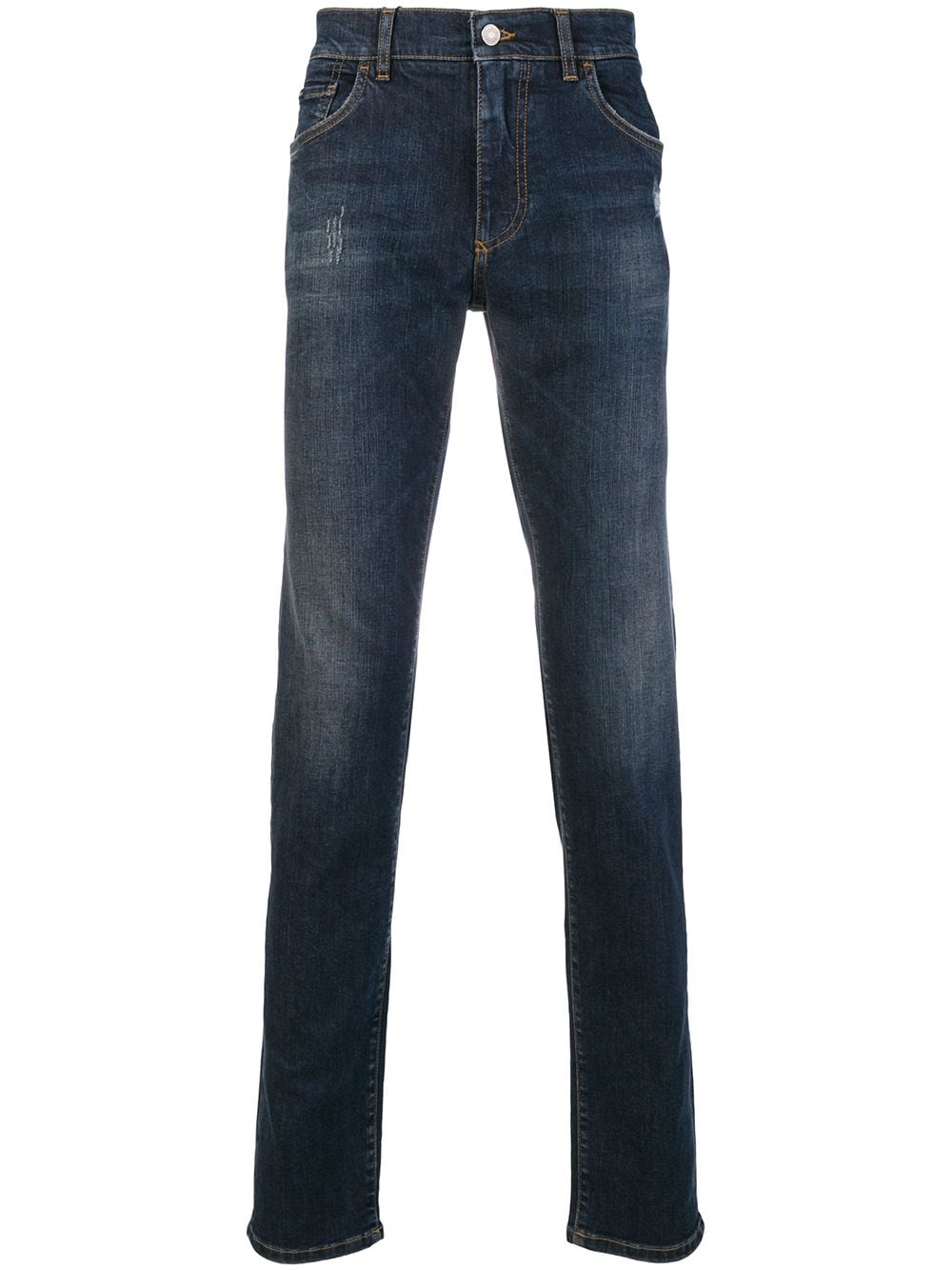 фото Dolce & Gabbana выбеленные джинсы кроя слим