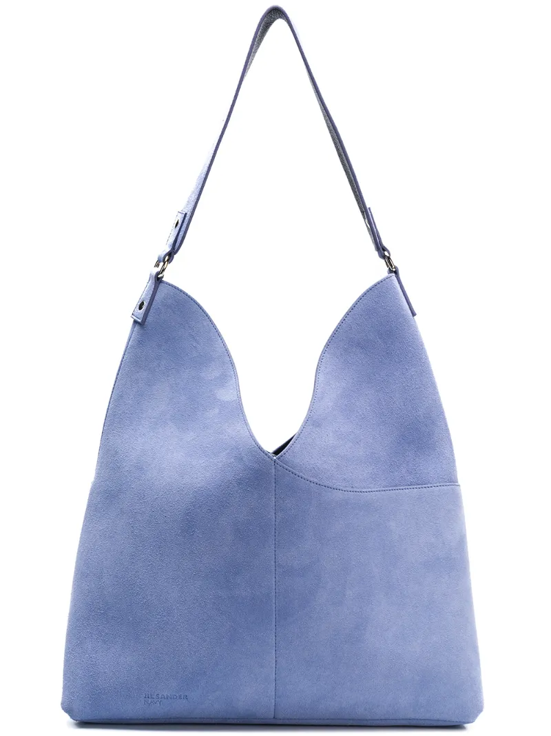 Shop Jil Sander Navy Large Tote Bag Blue