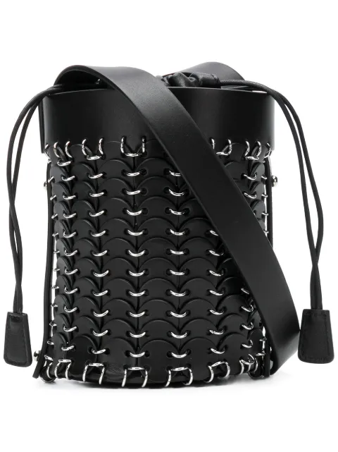 Rabanne mini-bucket tote bag