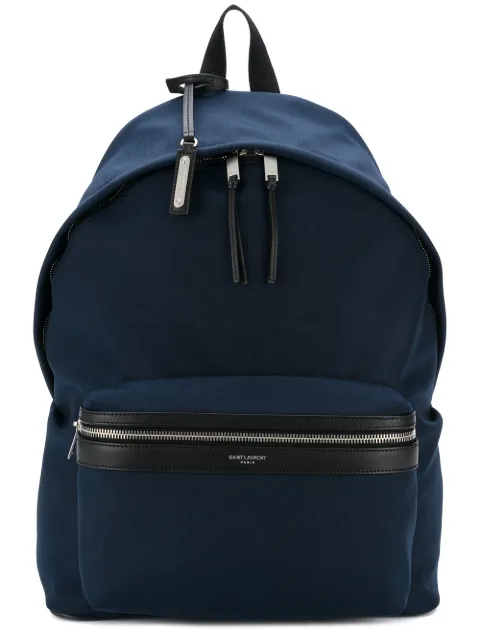 Saint Laurent classic zipped backpack 