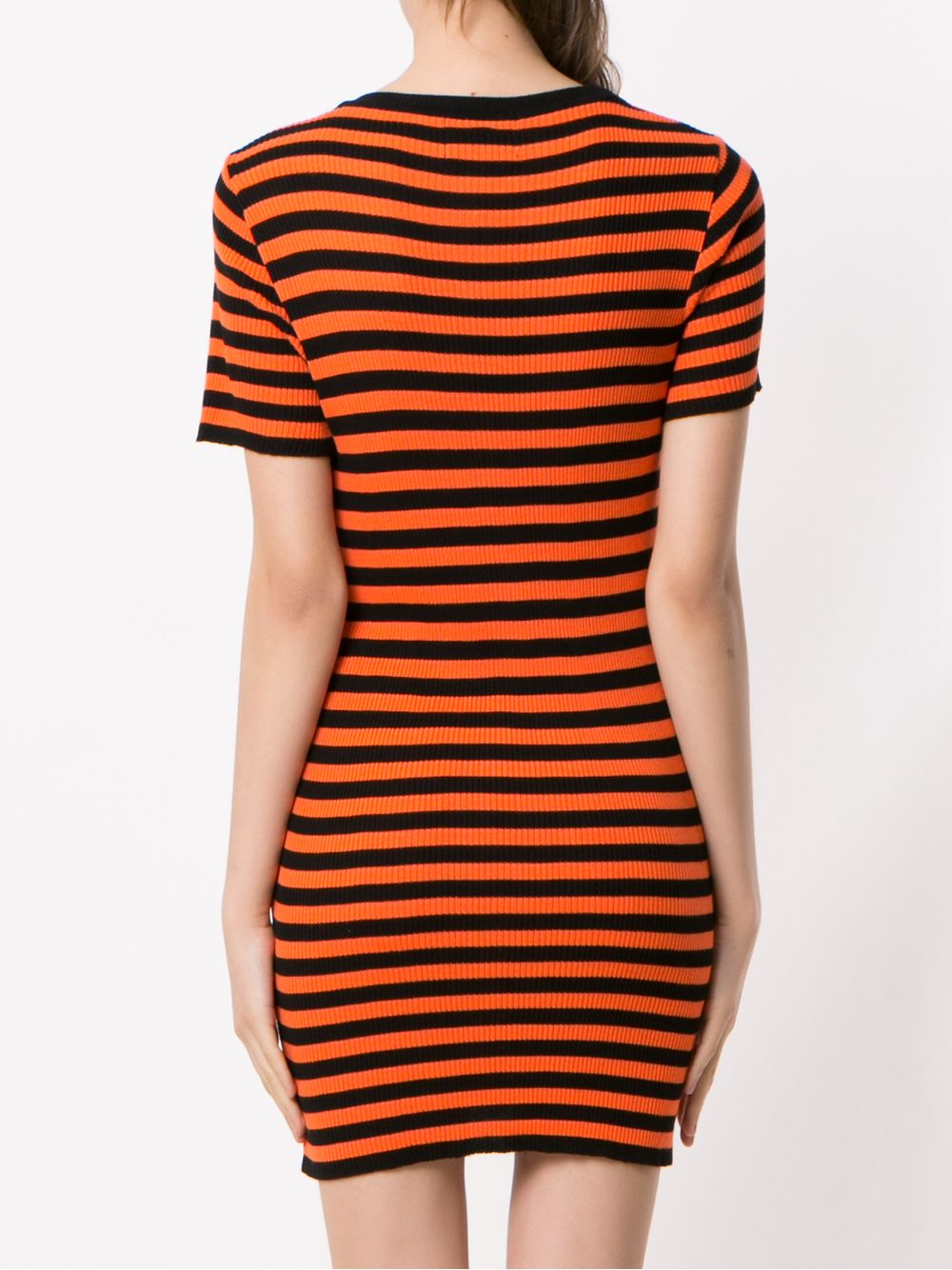 фото Andrea Bogosian striped slim dress