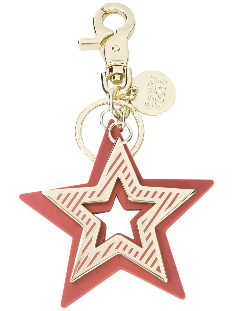 SEE BY CHLOÉ STAR KEY RING