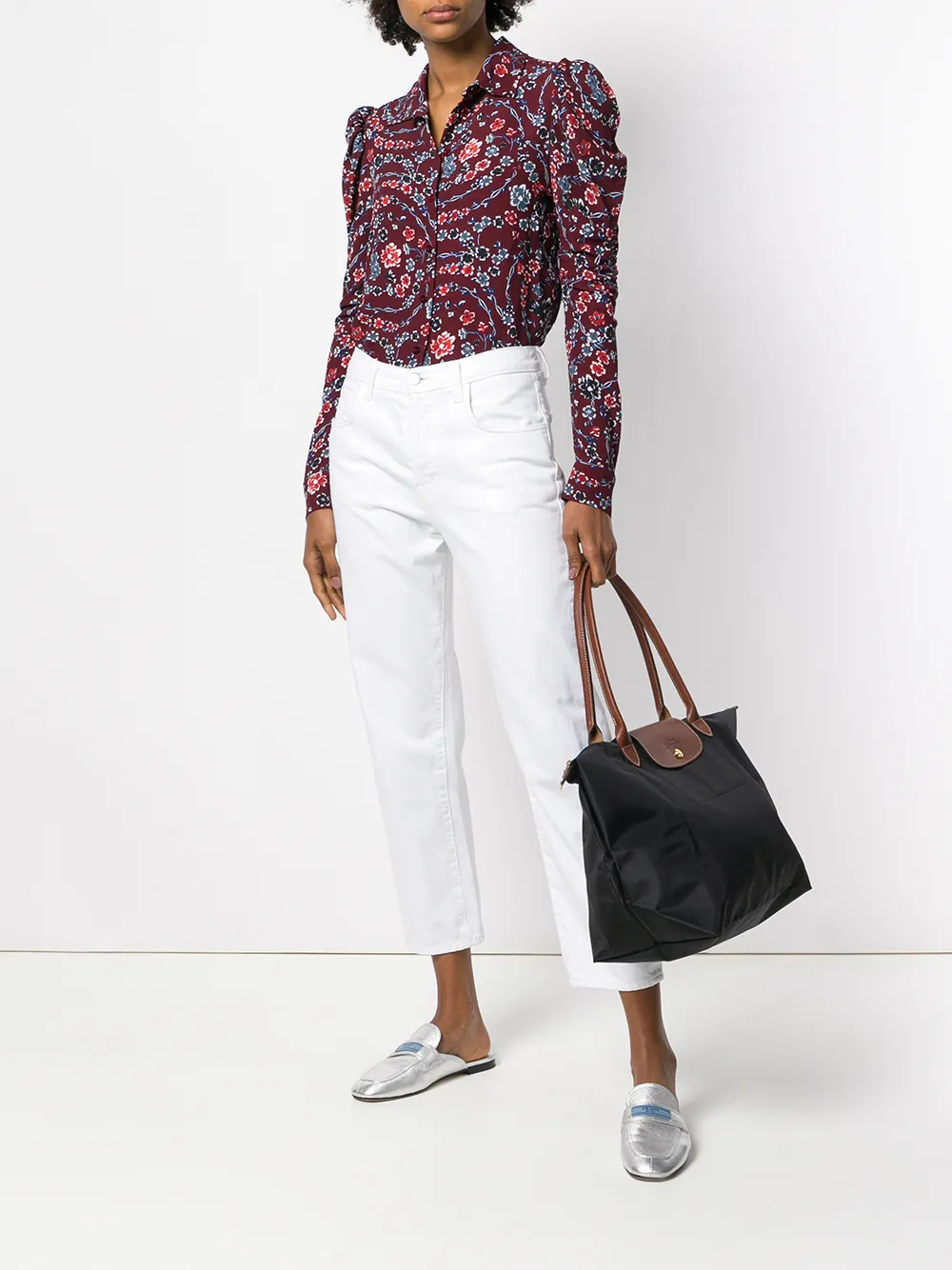 Longchamp Le Pliage tote bag Zwart