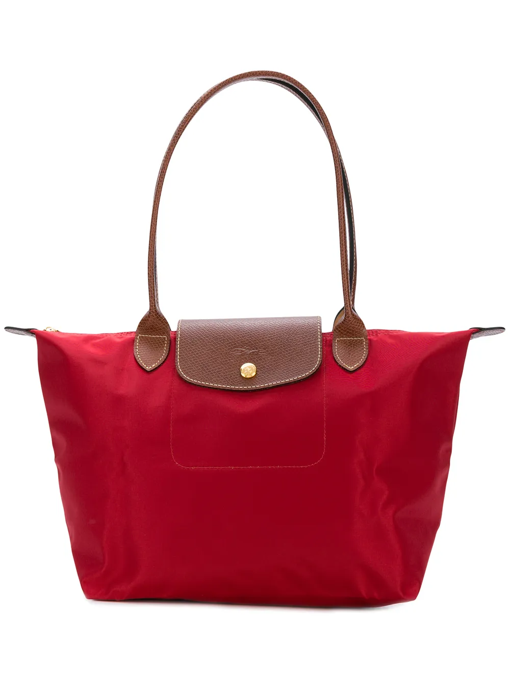 Longchamp Le Pliage tote bag - レッド Longchamp Le Pliage tote bag - レッド