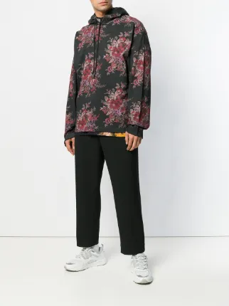 floral-print hoodie展示图