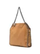Stella McCartney brown Falabella small faux leather tote