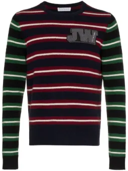 Poitrine À Logo Patch Pull Rayé q0wZ8xP