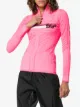 Prada high neck logo knitted top