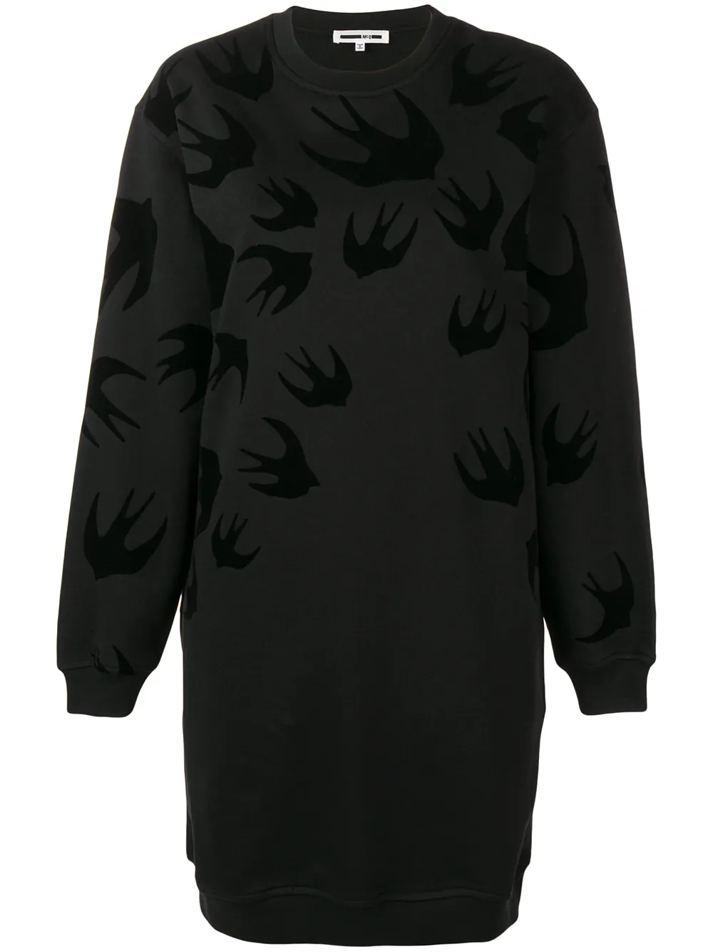 alexander mcqueen sweatshirt dress