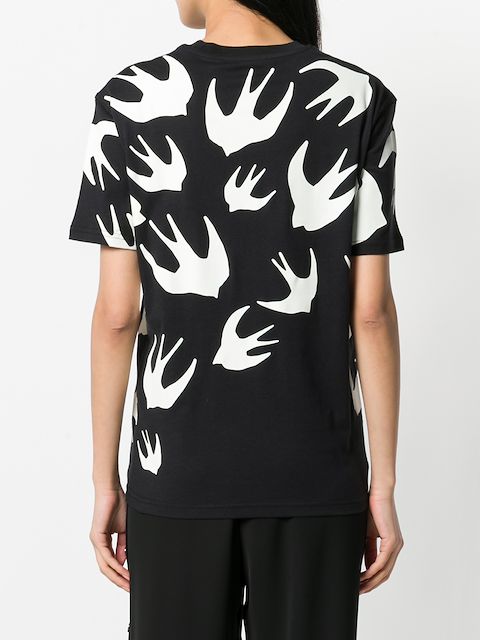 swallow print shirt