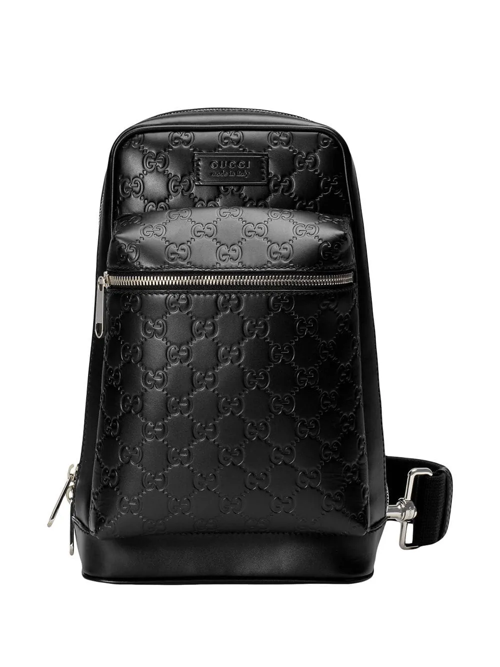 gucci signature leather backpack
