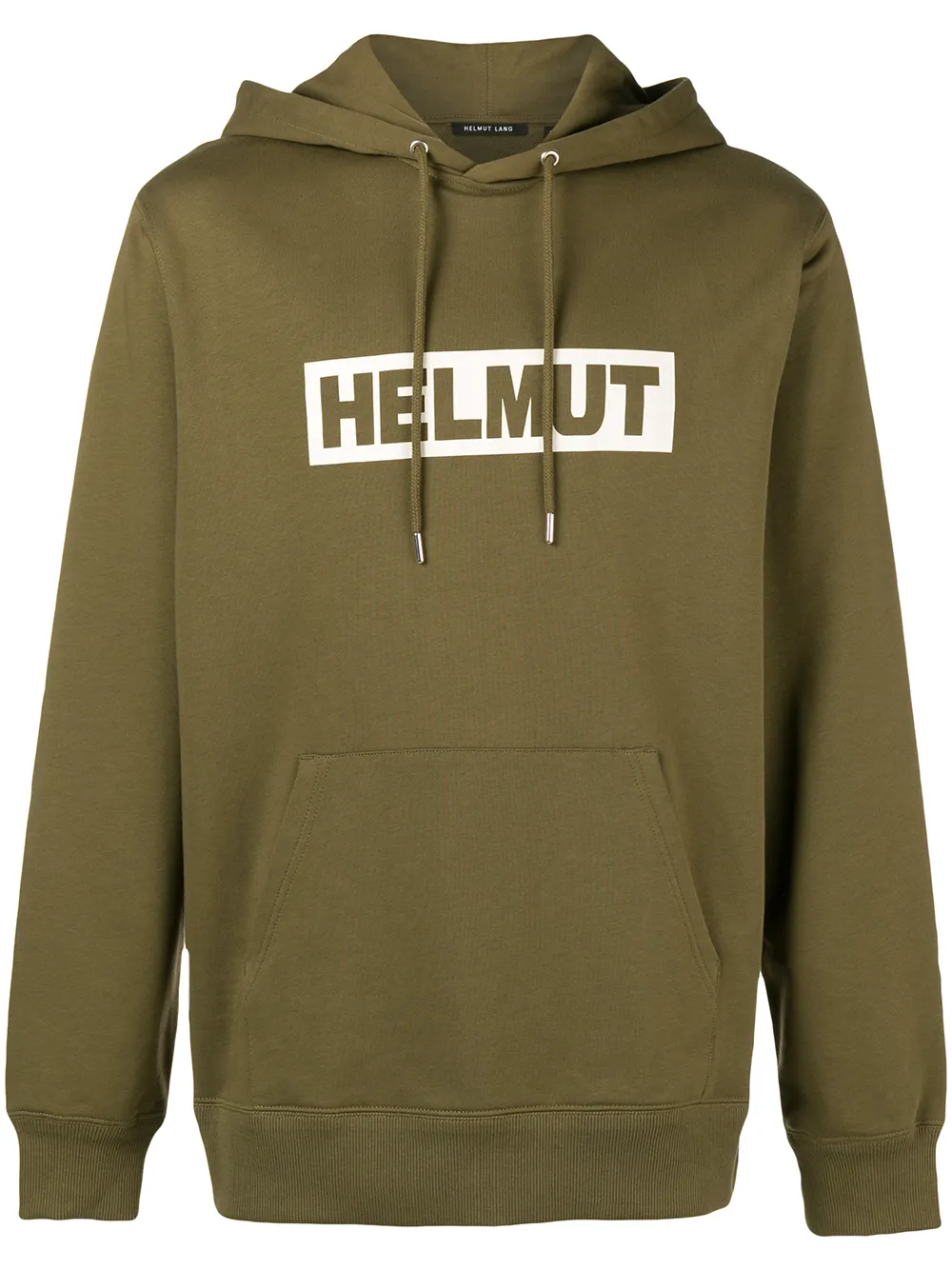 Helmut Lang толстовка с капюшоном и логотипом