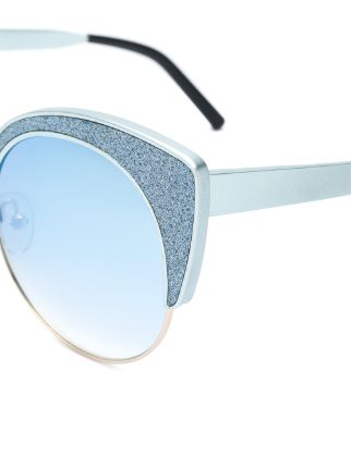 glitter cat eye sunglasses展示图