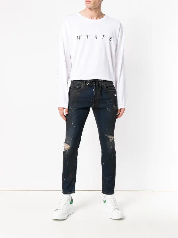 Off-White スキニージーンズ | ブルー | FARFETCH JP