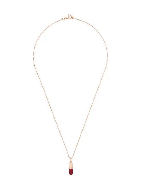 True Rocks small pill pendant necklace