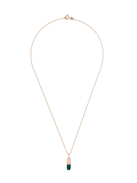 True Rocks small pill pendant necklace