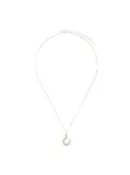 True Rocks mini horseshoe pendant necklace - Metallic